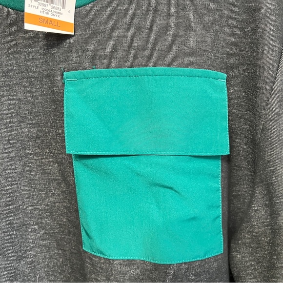 ALFANI Utility pocket crewneck sweatshirt - Picture 3 of 6